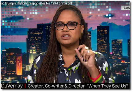 Ava DuVernay discusses how Trump's rhetoric was responsible for the 1994 crime bill (3 June 2019)