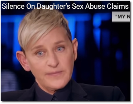 Ellen DeGeneres falls into a thousand mile stare while talking to Letterman about sexual abuse she suffered 45 years ago at age 15 (31 May 2019)