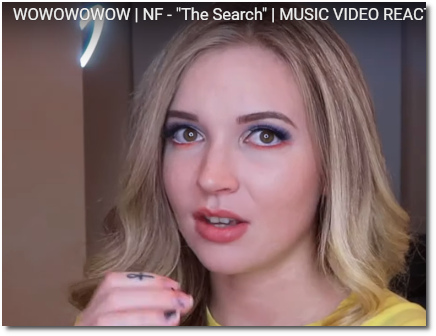 London Alexis reacts to The Search by NF (5 June 2019)