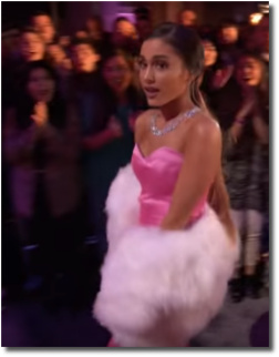 Ariana entrance at the 2016 MTV movie awards